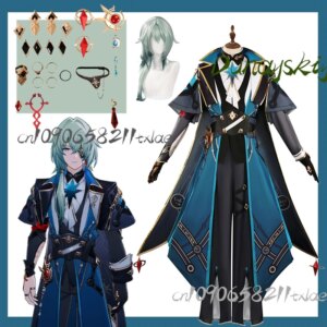 #$%)Honkai: Star Rail Dan Heng COS ()(*&……% Set Imbibitor Lunae Outfit Wig Game Character Anime Style Limited Edition