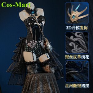 Cos-Mart Game Identity Ⅴ Female Dancer Female Dancer Cosplay Costumes Fashion Uniform Dress Suit Full Set