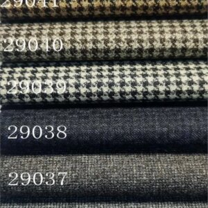 Classic all-wool black and white pattern clothing fabric autumn winter suit pants small skirt
