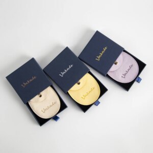 Personalized Logo Print Box And Bag 100pcs Wedding Gift Packaging Drawer Cardboard Case Microfiber Suede Snap Sack Botton Pouch