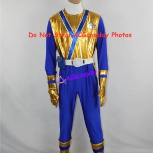 Samurai Sentai Shinkenger Shinken Gold Cosplay Costume acgcosplay include boots covers
