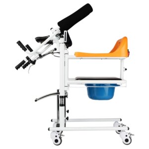 Patient LiftsHydraulic Imove Patient Transfer Chair With Commode Lifting Chair For Elderly Moving Bathroom Safety Equipment