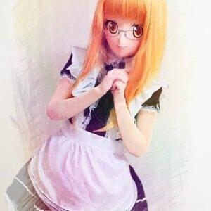 (KM9177)Top Quality Handmade Female Resin Full Head Cosplay Japanese Role Play Anime Sonata Kigurumi Mask Crossdresser Doll
