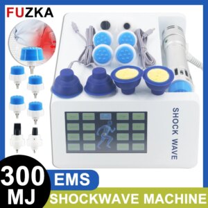 Shockwave Therapy Machine For EMS Muscle Stimulator Pain Relief Physiotherapy 300mj Shock Wave Equipments