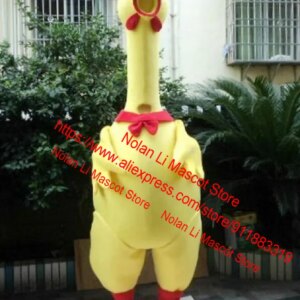 High Quality EVA Material Screaming Chicken Mascot Costume Cartoon Suit Birthday Party Cosplay Masquerade Adult Size 979