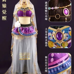COSMART Lovelive U’s Tojo Nozomi Dancer Cosplay Costume Cos Game Anime Party Uniform Hallowen Play Role Clothes Clothing