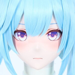 Customize Character Female/Girl Resin Kig Full Head With Lock Anime Cosplay Japanese Anime Kigurumi Mask