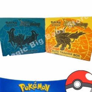 Pokemon Cards Original Trading PTCG Cartoon Game English Sun and Moon Gift Box ULTRA PRISM ELITE TRAINER BOX Child Gift