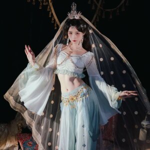 Dunhuang Kweichow Moutai Exotic Western Style Clothing Han Elements Hanfu Women’s Suit