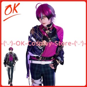 [Customized] Doppio Dropscythe Cosplay Costume XSOLEIL Vtuber Cosplay Party Suit Halloween Uniform Anime Clothes