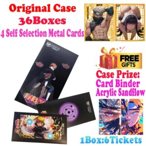 2025 Newest Case Wholesale Ouman Culture Naruto Tickets Collection Card Sakura Booster Box CCG TCG Hobbies Gift