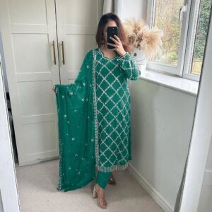 Pakistani Salwar Kameez Ready To Wear Suits Indian Dress Wedding Party