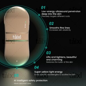 TAIXL Machine Super Yellow Light Low – Energy Ultrasound with AI Safety Lifting Beauty to New Heights