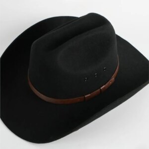 Cowboy hat pure felt styling woolen overhang outdoor travel riding