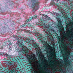 Old Song brocade silk fabric 100% new Chinese style 140 width