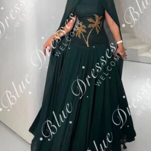 Customized Sleeveless Prom Dresses Strapless Floor Length Beadings Pleated Party Dresses Evening Dresses