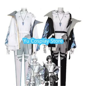 Yu-Cosplay Vtuber Unnamed Usan Cosplay Costume Yutuber Cosplay Clothing Fancy Party Suit Halloween Carnival Uniforms