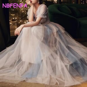 2025 New Banquet Evening Dresses Women’s Collar Pleated Skinny Fit Formal Dress Women Elegant Party Dresses Women Evening Gowns