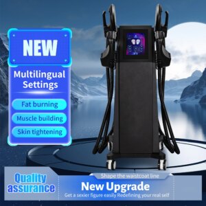 Taixl 200HZ NEO 6500W RF 4 Handles Machine 15tesla Hi-EMT Body Sculpting Fat Burning taixl Slimming Beauty Equipment