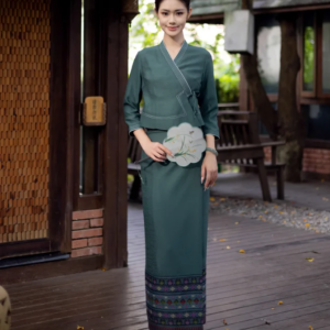 Chinese Yunnan Dai People’s Self-cultivation Tea Clothing