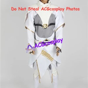 Arcann Cosplay Costume acgcosplay White Garment
