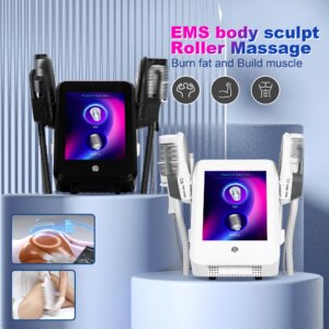 TAIXL 2 in 1 And Rolling Massage For Weight Loss EMS Machine For Shaping Bodybuilding Weight Loss And Body Shaping