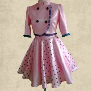 COS-KiKi Lovelive Guilty Kiss Sakurauchi Riko Solo Singing Suit Gorgeous Lovely Dress Uniform Cosplay Costume Halloween Women