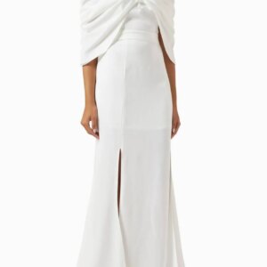 Customized Classic Off the Shoulder Panel Train Crystal Evening Dresses Temperament Half Sleeves Vestido De Festa Robe de soirée