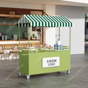 Iron stall trolley Mobile Internet celebrity outdoor promotion float