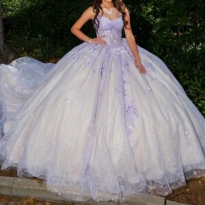Charming Luxury Lilac Mexican Women Birthdya Party Dress Prom Occasion Ruched Applique Sweet 16 Dresses Quinceanera With Cape