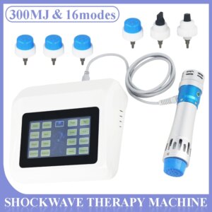 Shockwave Therapy Machine Chronic Pain Relief Body Relax Massage Instrument Physiotherapy Equipment Shock Wave 300MJ