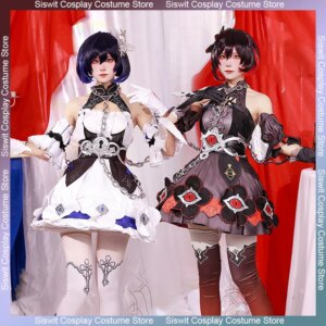 Seele Vollerei Cosplay Costume Game Honkai Impact 3rd Character Dress Gloves Decorative Accessories Party Carnival Anime Outfits