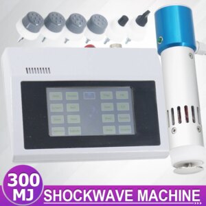 Shockwave Therapy Machine For ED Treatment And Tendon Pain Relief Massage Relaxation 300MJ 18Hz Professional Shock Wave Massager