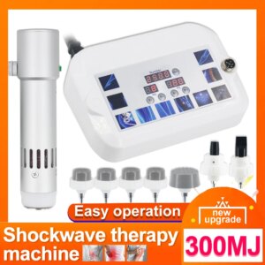 300MJ Shockwave Therapy Machine Effectively Relief Erectile Dysfunction Pain Body Massage Professional Shock Wave Massage Relax