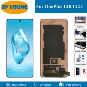 6.78″ Original AMOLED For Oneplus 12R LCD Display Touch Screen Digitizer Assembly For 1+ 12R CPH2609 CPH2585 Display Replacement