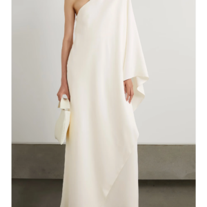 Elegent Formal Party Prom Dress One Shoulder Sheath Floor-length Evening Dress with Ruching Evening Dress فساتين حفلة موسيقية
