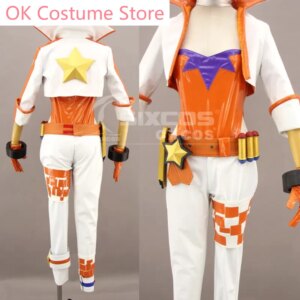 Lol Caitlyn The Goddess Of Video Games Customize Cosplay Costume Cos Game Anime Party Uniform Hallowen Play Role Clothes