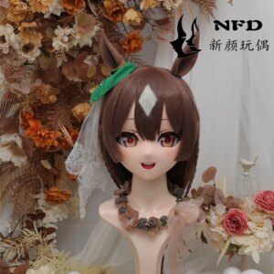Kigurumi see light drill Kigurumi mask full headband lock cosplay headshell props costume anime game