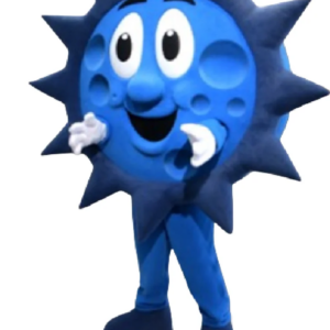 flu near you bug mascot costume blue virus custom fancy costume anime cosplay kit mascotte theme fancy dress carnival 0235