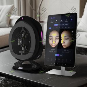 15.6 Inch Screen 3D Skin Scanner Care Facial Analyzer Monitor Machine Magic Mirror Portable Testing Face Camera Test Analysis
