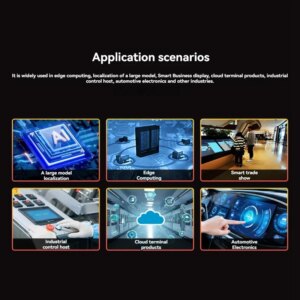 N93R For Luckfox Core3576 AI Core Board 6 TOPS Octa-Core Alot RK3576 ARM Mali G52 MC3 AI Core Control Board D