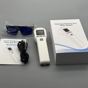 ZJZK Veterinarian Grade Cold Laser Device Joint Laser Therapy Cold Laser 650nmX16Diodes+808nmX4Diodes For Pets Inflammation