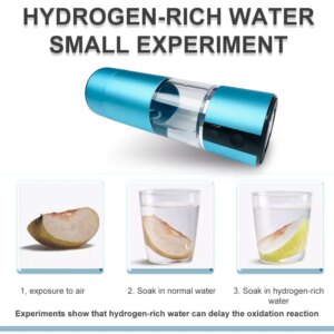 Hydrogen Rich Water Generator Japanese Alkaline Energy Glass bottle Anion Water Ionizer