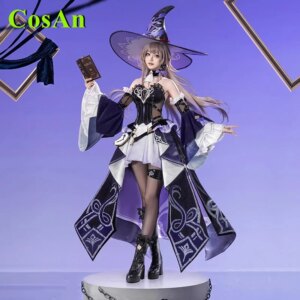 CosAn Game Honkai: Star Rail Herta Cosplay Costume Spring Festival Clothing Activity Party Role Play Clothing Women’s Dress