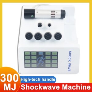 Shockwave Therapy Machine ED Treatment Physiotherapy Body Relax 300MJ Portable Shock Wave Equipment Body Massage