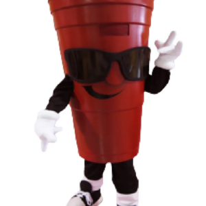 red Cup the grove mascot costume custom fancy costume anime cosplay kit mascotte theme fancy dress carnival costume b0564