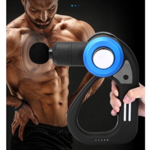 Smart Electric Fascia Massage Gun High Frequency Vibration Low Noise Muscle Relaxation Relief The Pain Movement Fitness Tools