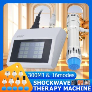 2025 Hot Sale 300MJ Shockwave for Erectile Dysfunction ED Therapy Relief Back and Shoulder Pain Relaxation Shock wave Massager