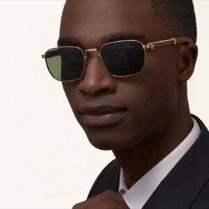Original Designer CT0363 Cross-border New Luxury Faux Wood Sunglasses Fashion Versatile Commuter Men’s Sunscreen Sunglasses