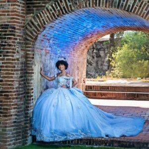 Customized sky blue Off Shoulder Quinceanera Dress Tull crystal Lace applique layering Bow vestidos de 15 Quinceanera